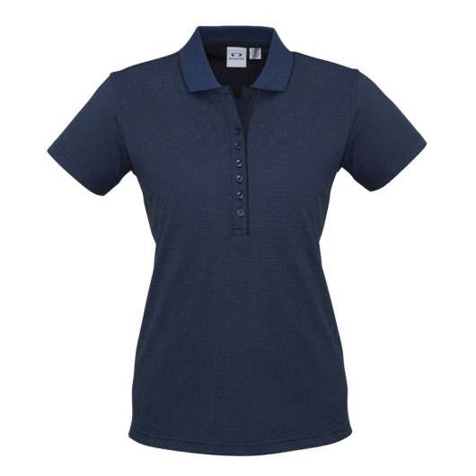 Carbon Blue Ladies Shadow Polos